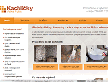 Tablet Screenshot of kachlickyvp.cz